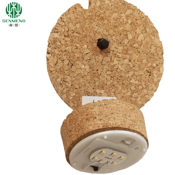 Wholesale Custom Size Natural Bulb Cork Stopper Cork Lids - Image 4