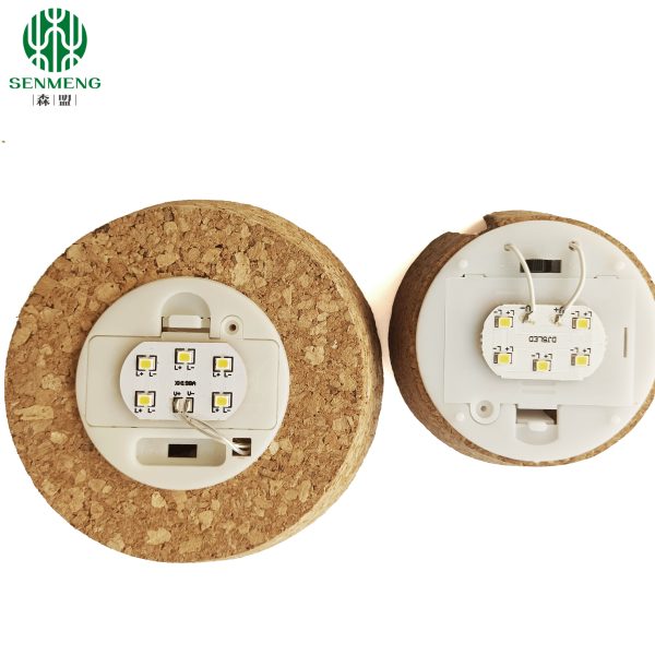 Wholesale Custom Size Natural Bulb Cork Stopper Cork Lids - Image 2