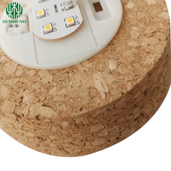 Wholesale Custom Size Natural Bulb Cork Stopper Cork Lids - Image 6