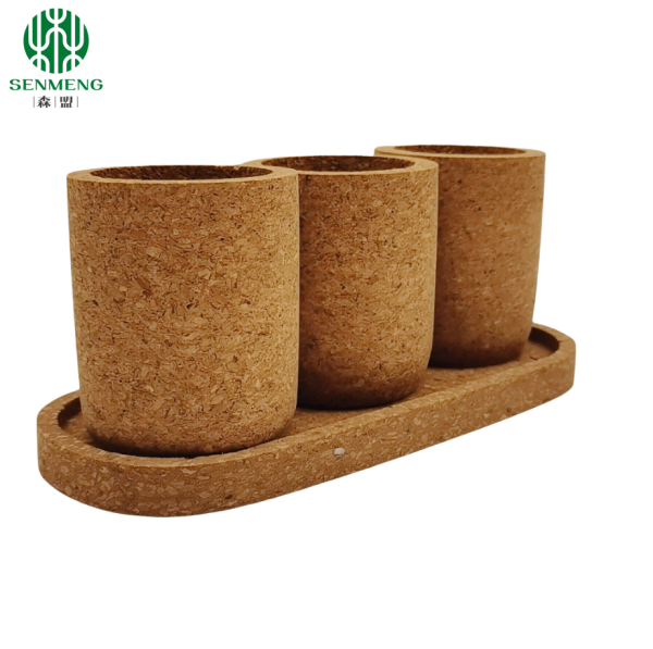 Custom Cork Natural and Reusable Flower Pots for Your Sustainable Space - Image 6