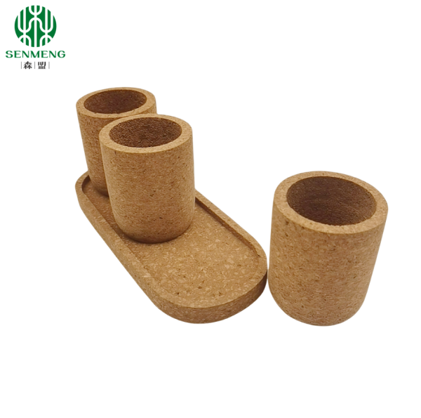 Custom Cork Natural and Reusable Flower Pots for Your Sustainable Space - Image 4