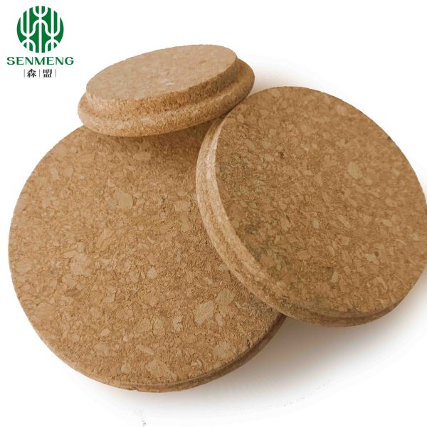 Custom Size & Logo Natural Wholesale Wooden Cap Tapered Cork Lids - Image 3