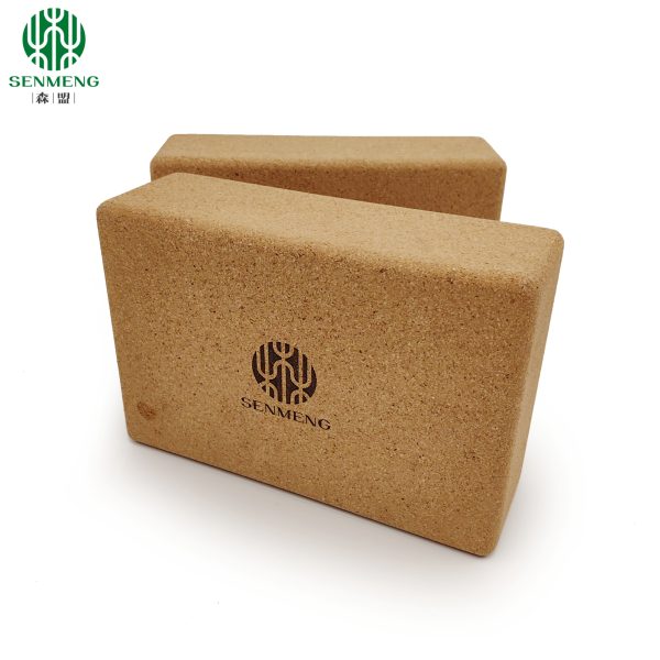 Custom Eco-Friendly Natural Non-Slip Wholesale Cork Yoga Brick - Image 5