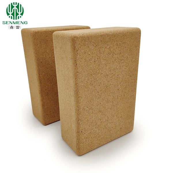 Custom Eco-Friendly Natural Non-Slip Wholesale Cork Yoga Brick - Image 2