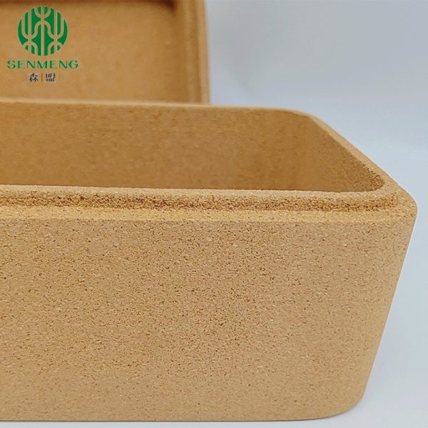 Natural Cork Desk Tray Cork Desk Organizer Home Office Storage Box - Image 7