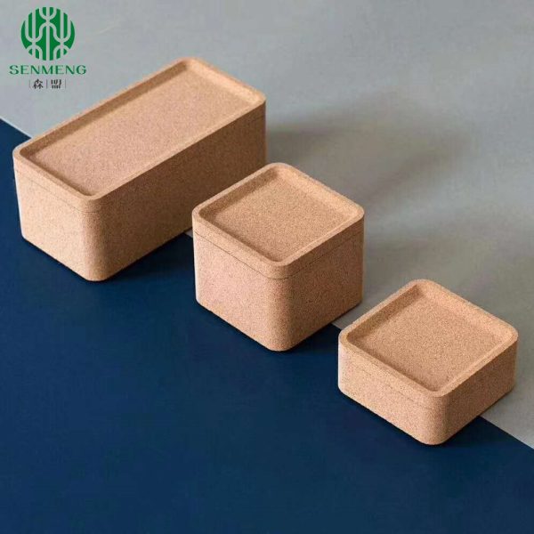 Eco-Friendly and Stylish Cork Organizers for Daily Storage Natural Durable Cork Box - Image 6