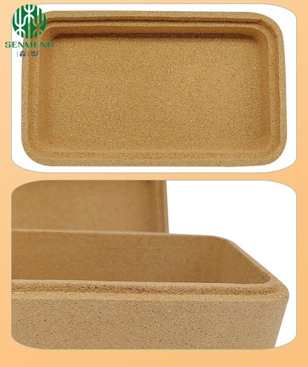 Eco-Friendly and Stylish Cork Organizers for Daily Storage Natural Durable Cork Box - Image 5