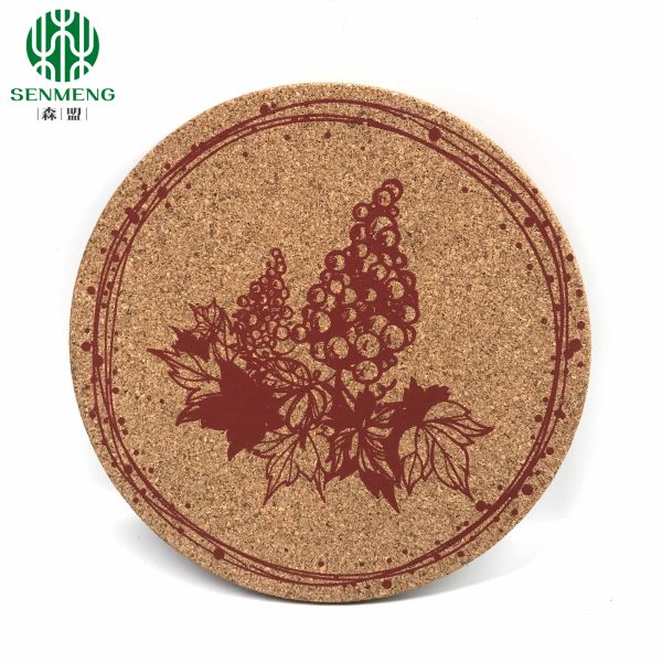 Natural Hot Sale Custom Logo and Size Wholesale Cork Coasters - Image 3