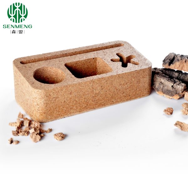 Cork Desk Organizer Cork Pen Holder Office Desktop Tidy Storage Custom Size - Image 2