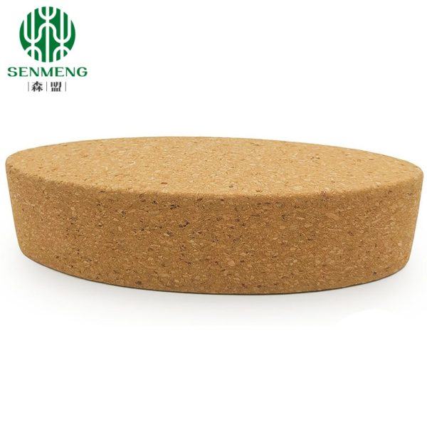 High Density Non-Slip Eco Friendly Oval Natural Color Yoga Blocks - Image 7