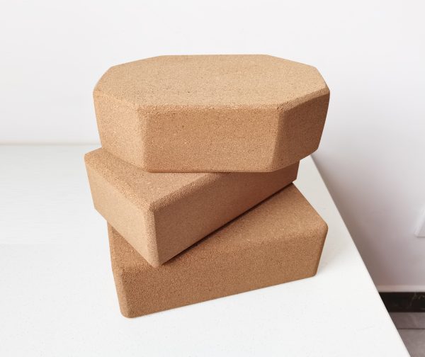 Customized Shape High Quality Eco freindly Yoga Cork Block For Fitness - Image 7