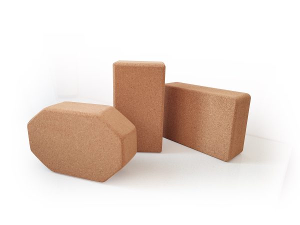 Customized Shape High Quality Eco freindly Yoga Cork Block For Fitness - Image 3