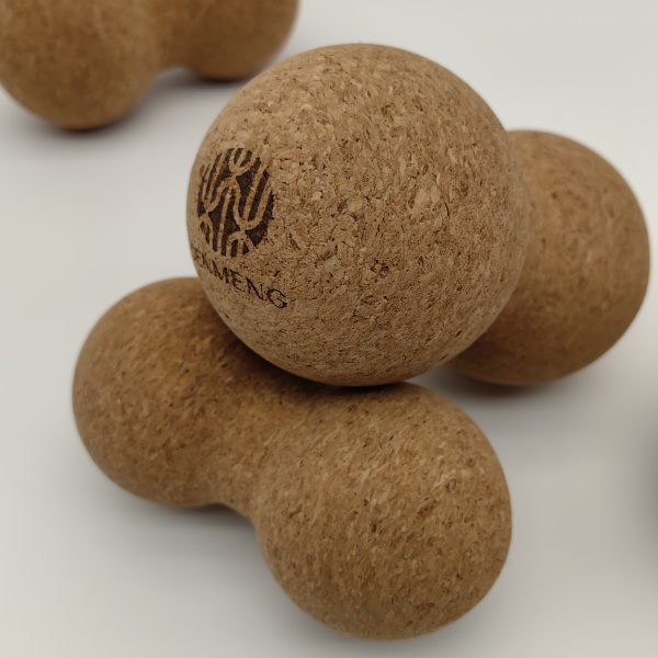 Cork Peanut Massage Ball, Gymnastics Massage Ball for Deep Tissue Muscle Massage - Image 4