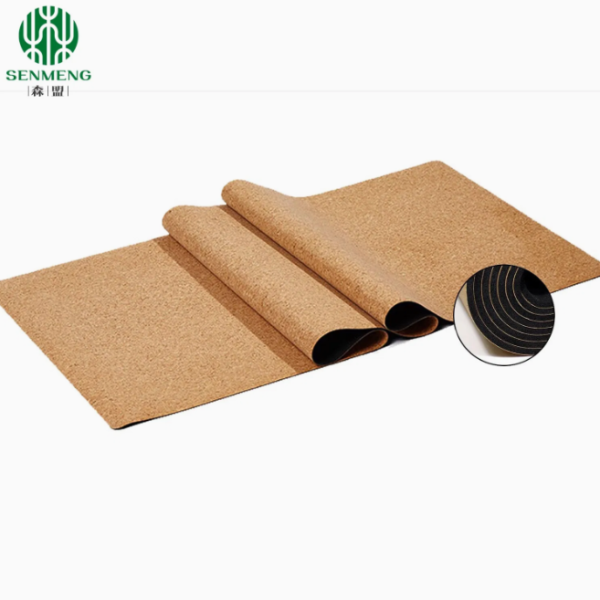 Natural Private Eco Friendly Custom Anti Slip Cork Yoga Mats - Image 6